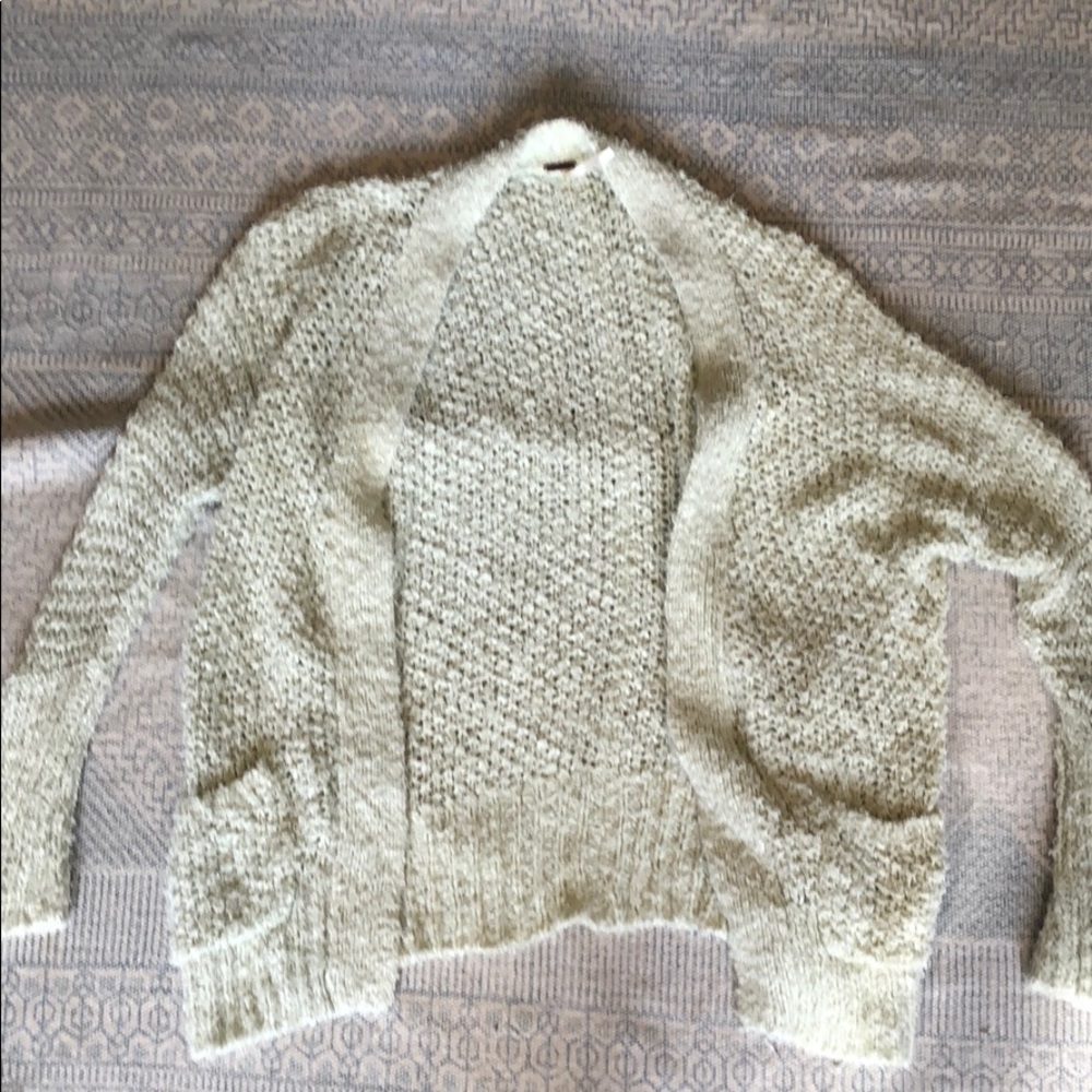 Cozy pastel sweater